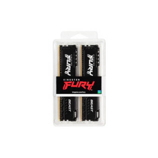 HyperX FURY Beast module de mémoire 32 Go 4 x 8 Go DDR4 3200 MHz