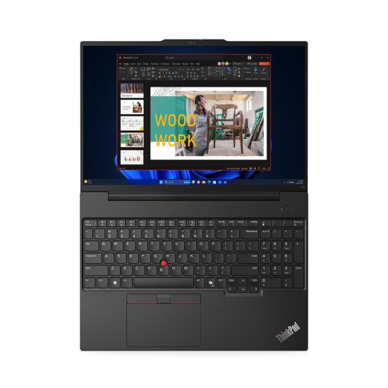 Lenovo ThinkPad E16 Gen 2 (AMD) AMD Ryzen™ 7 7735HS Ordinateur portable 40,6 cm (16") WUXGA 16 Go DDR5-SDRAM 512 Go SSD Wi-Fi 6E (802.11ax) Windows 11 Pro Noir