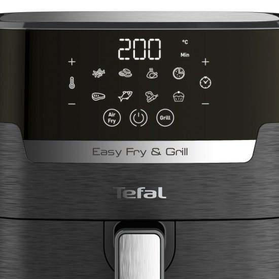 Tefal Easy Fry & Grill EY505815 friteuse Unique 4,2 L Autonome 1400 W Friteuse d'air chaud Noir