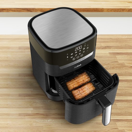 Tefal Easy Fry & Grill EY505815 friteuse Unique 4,2 L Autonome 1400 W Friteuse d'air chaud Noir