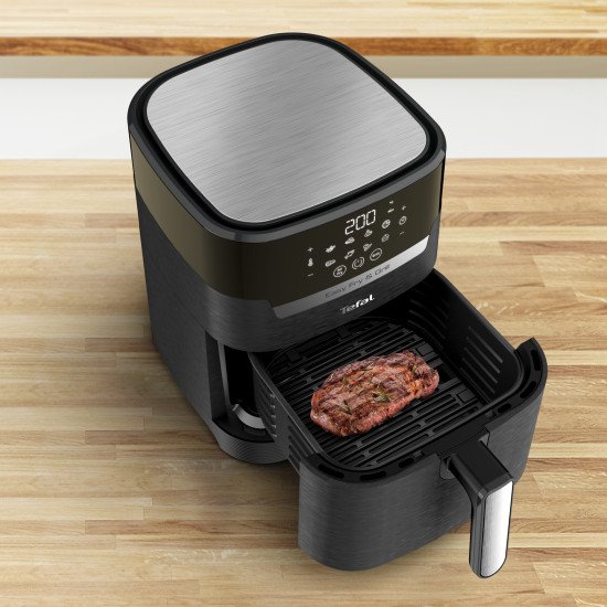 Tefal Easy Fry & Grill EY505815 friteuse Unique 4,2 L Autonome 1400 W Friteuse d'air chaud Noir