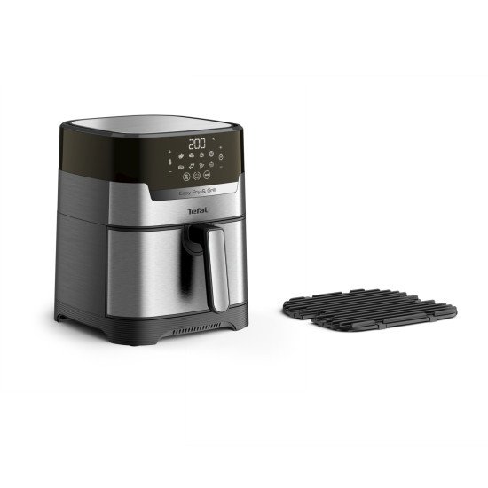 Tefal Easy Fry & Grill EY505D15 friteuse Unique 4,2 L Autonome 1550 W Friteuse d'air chaud Acier inoxydable