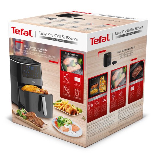 Tefal Easy Fry Grill & Steam FW2018 Unique Autonome 1700 W Friteuse d'air chaud Noir