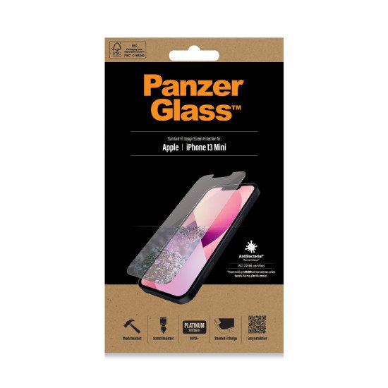 PanzerGlass 2741 écran et protection arrière de téléphones portables Protection d'écran transparent Apple 1 pièce(s)