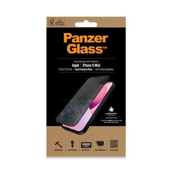 PanzerGlass PROP2744 écran et protection arrière de téléphones portables Protection d'écran transparent Apple 1 pièce(s)