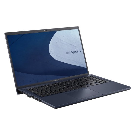 ASUS ExpertBook B1 B1500CEAE-BQ1887R Ordinateur portable 39,6 cm (15.6") Full HD 11e génération de processeurs Intel® Core™ i5 16 Go DDR4-SDRAM 512 Go SSD Wi-Fi 6 (802.11ax) Windows 10 Pro Noir