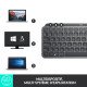 Logitech MX Keys Mini clavier RF sans fil + Bluetooth QWERTY Anglais britannique Graphite