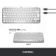 Logitech MX Keys Mini for Mac clavier RF sans fil + Bluetooth QWERTY US International