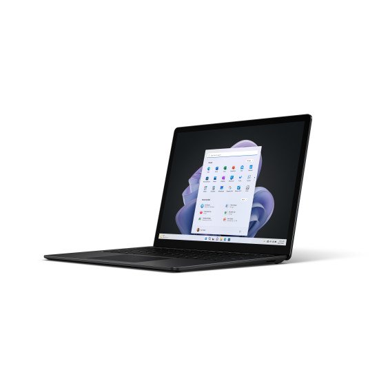 Microsoft Surface Laptop 5 Intel® Core™ i7 i7-1265U Ordinateur portable 34,3 cm (13.5") Écran tactile 32 Go LPDDR5x-SDRAM 512 Go SSD Wi-Fi 6 (802.11ax) Windows 10 Pro Noir