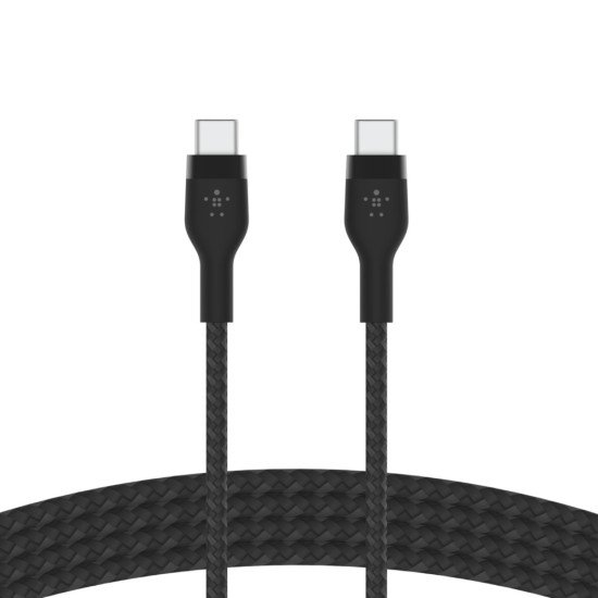 Belkin BOOST↑CHARGE PRO Flex câble USB 3 m USB 2.0 USB C Noir