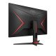 AOC 24G2SAE/BK écran PC 23.8" 1920 x 1080 pixels Full HD Noir, Rouge