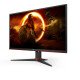 AOC 24G2SAE/BK écran PC 23.8" 1920 x 1080 pixels Full HD Noir, Rouge