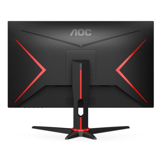 AOC 24G2SAE/BK écran PC 23.8" 1920 x 1080 pixels Full HD Noir, Rouge