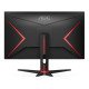 AOC 24G2SAE/BK écran PC 23.8" 1920 x 1080 pixels Full HD Noir, Rouge