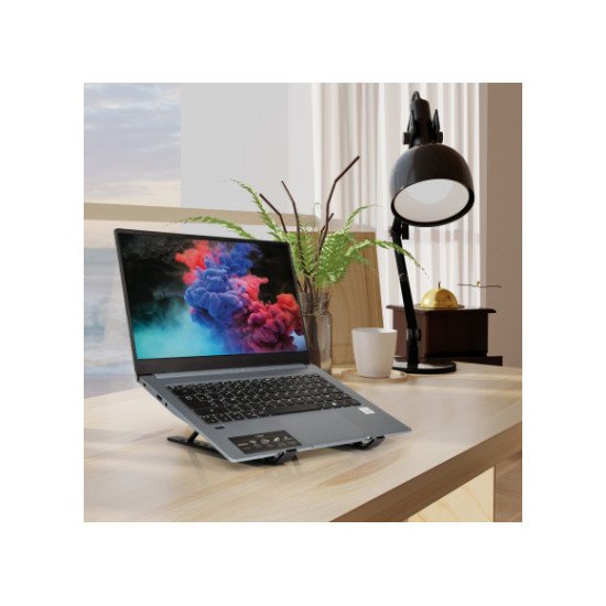 Port Designs 901107 Support de livres Supports de Laptop Noir 39,6 cm (15.6")