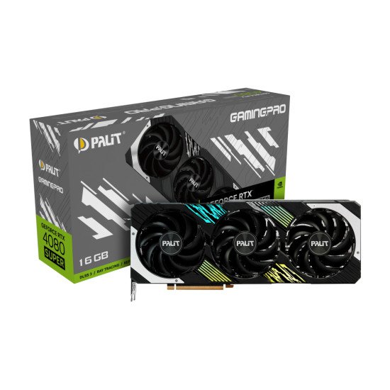 Palit NED408S019T2-1032A carte graphique NVIDIA GeForce RTX 4080 SUPER 16 Go GDDR6X