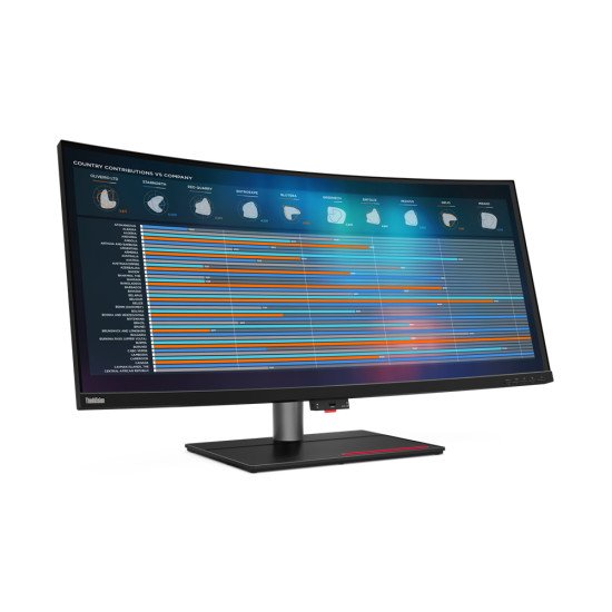 Lenovo ThinkVision P40w-20 100,8 cm (39.7") 5120 x 2160 pixels 5K Ultra HD LED Noir