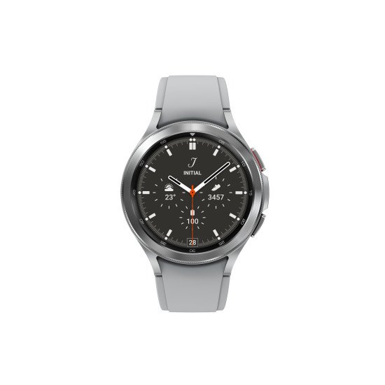 Samsung Galaxy Watch4 Classic 3,56 cm (1.4") Super AMOLED 46 mm 4G Argent GPS (satellite)