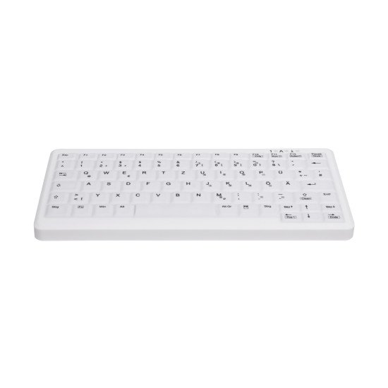 CHERRY AK-C4110 clavier RF sans fil QWERTY Anglais britannique Blanc