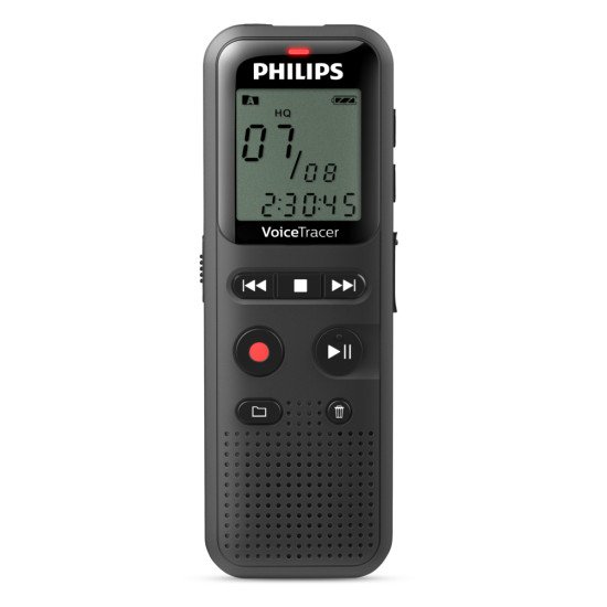 Philips VoiceTracer 8 kHz Noir