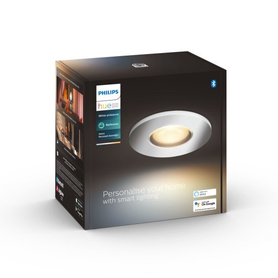 Philips Hue White ambiance Downlight encastrable Adore Bathroom