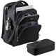 StarTech.com Sac à Dos Ordinateur Portable 15,6 pouces avec Compartiments Amovible pour Accessoires - Sac Informatique Professionnel High Tech - Pour Tous Déplacements - Résistant/Ergonomique - Nylon - PC/Tablette