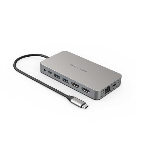 HYPER HDM1H hub & concentrateur USB 3.2 Gen 1 (3.1 Gen 1) Type-C 5000 Mbit/s Acier inoxydable