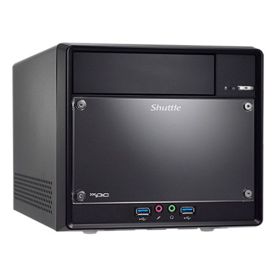 Shuttle XPC cube Barebone SH510R4 - S1200, Intel H510, 1xDP, 1xHDMI, 1x LAN, 1x 5.25" ODD, 2x 3.5" HDD bays