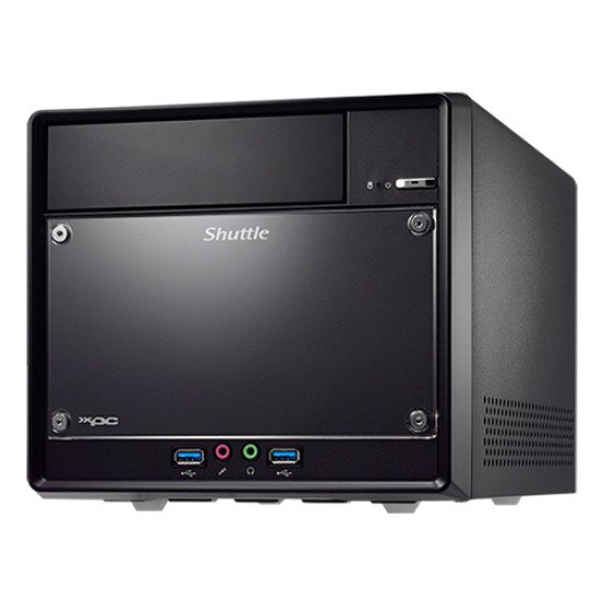 Shuttle XPC cube Barebone SH510R4 - S1200, Intel H510, 1xDP, 1xHDMI, 1x LAN, 1x 5.25" ODD, 2x 3.5" HDD bays