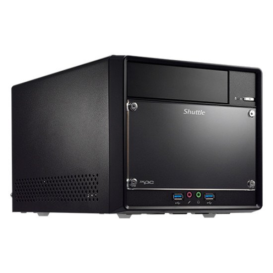 Shuttle XPC cube Barebone SH510R4 - S1200, Intel H510, 1xDP, 1xHDMI, 1x LAN, 1x 5.25" ODD, 2x 3.5" HDD bays