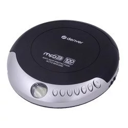 Lenco - Lecteur CD portable sans fil CD-200 argent - Platine CD