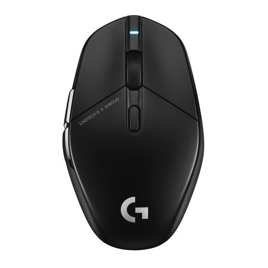 Logitech G G303 Shroud Edition souris Jouer Droitier RF sans fil + Bluetooth Optique 25600 DPI