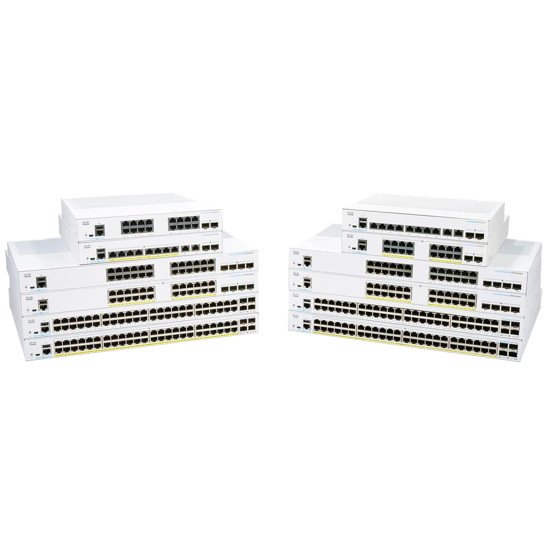 Cisco CBS350-48XT-4X-EU commutateur réseau Géré L2/L3 Argent