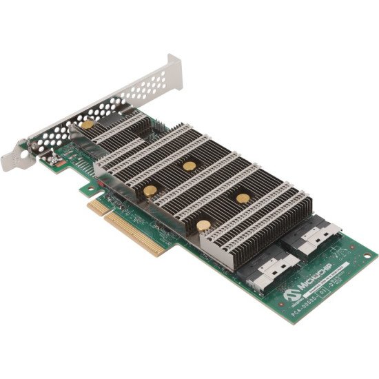 Microchip Technology 3258C16IX2S contrôleur RAID PCI Express x8 4.0 24 Gbit/s