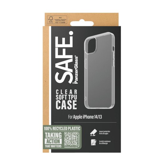 PanzerGlass BULKSAFE95154 coque de protection pour téléphones portables Housse Transparent