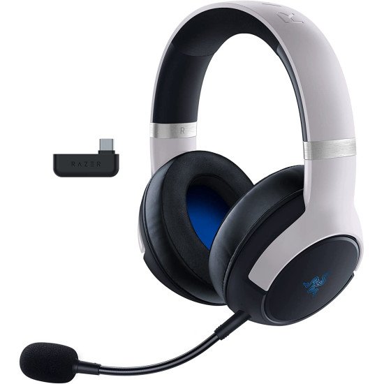 Razer Kaira Pro for PlayStation Casque Sans fil Arceau Jouer USB Type-C Bluetooth Blanc