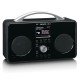 Lenco PIR-645BK Radio portable Numérique Noir