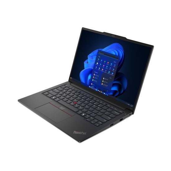 Lenovo ThinkPad E14 Gen 6 (Intel) Intel Core Ultra 7 155H Ordinateur portable 35,6 cm (14") WUXGA 16 Go DDR5-SDRAM 512 Go SSD Wi-Fi 6E (802.11ax) Windows 11 Pro Noir