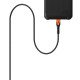 Urban Armor Gear Kevlar câble USB USB 2.0 1,5 m USB C Noir, Orange