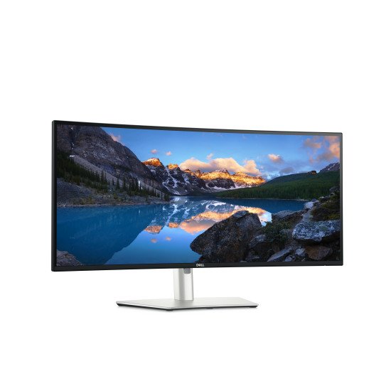 DELL UltraSharp U3425WE écran PC 86,7 cm (34.1") 3440 x 1440 pixels Wide Quad HD LCD Noir, Argent