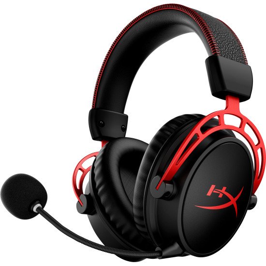 HyperX Casque gaming sans fil Cloud Alpha (noir-rouge)