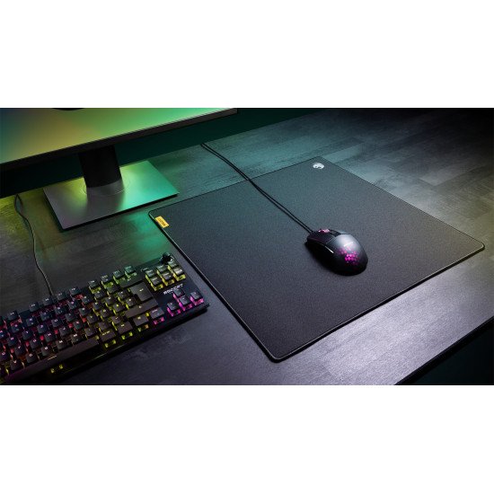 ROCCAT Sense CTRL Tapis de souris de jeu Noir