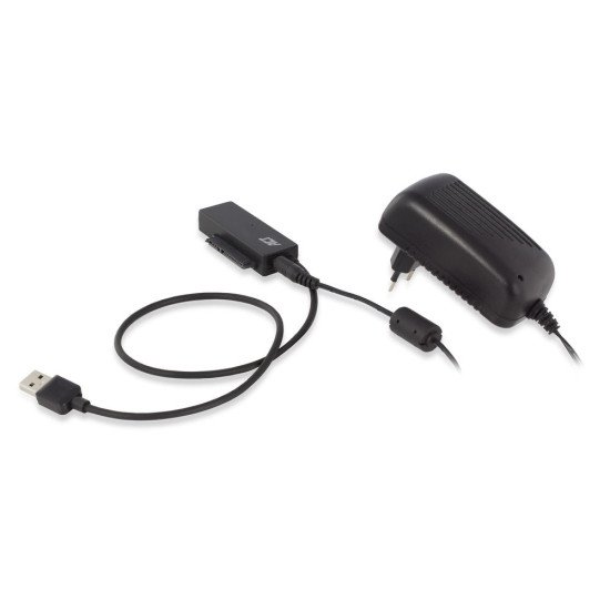 ACT AC1515 changeur de genre de câble 2.5/3.5" SATA USB A Noir