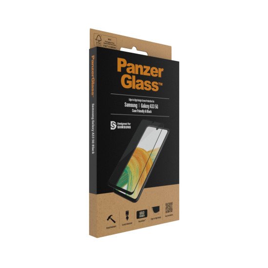 PanzerGlass 7291 écran et protection arrière de téléphones portables Protection d'écran transparent Samsung 1 pièce(s)