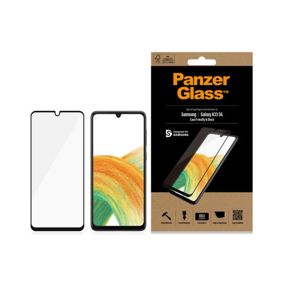 PanzerGlass 7291 écran et protection arrière de téléphones portables Protection d'écran transparent Samsung 1 pièce(s)