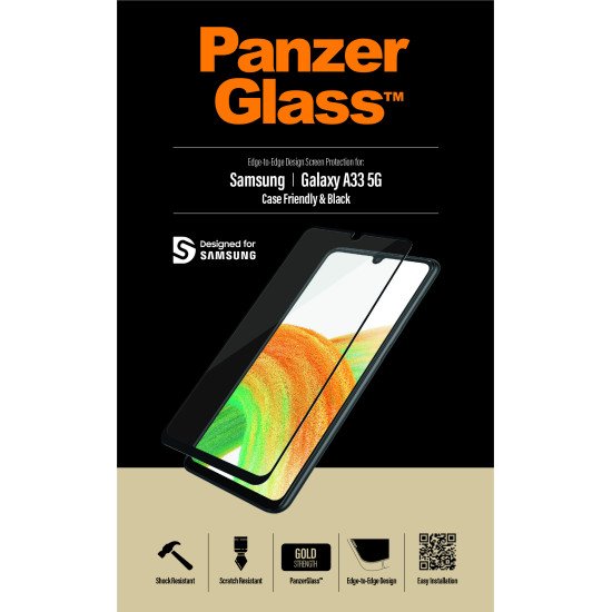 PanzerGlass 7291 écran et protection arrière de téléphones portables Protection d'écran transparent Samsung 1 pièce(s)