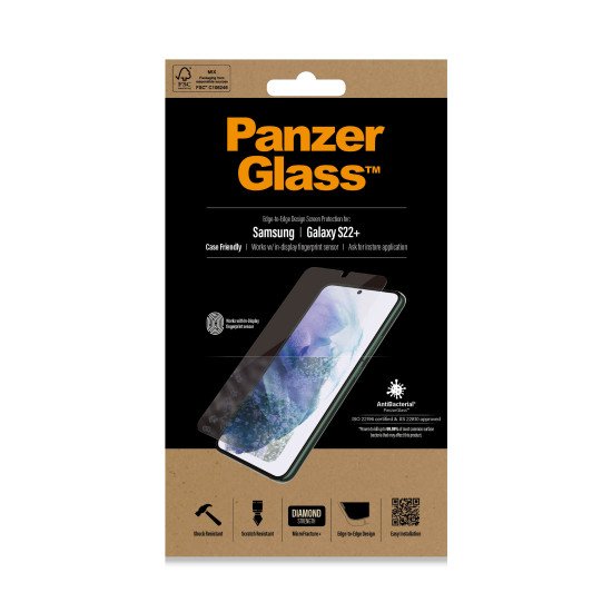 PanzerGlass 7294 écran et protection arrière de téléphones portables Protection d'écran transparent Samsung 1 pièce(s)