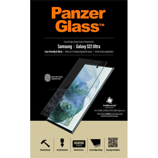 PanzerGlass 7295 écran et protection arrière de téléphones portables Protection d'écran transparent Samsung 1 pièce(s)