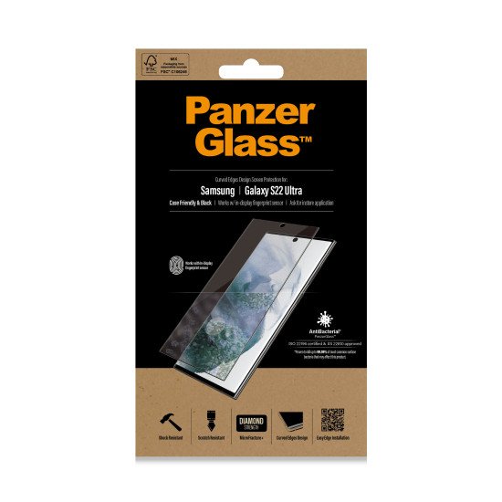 PanzerGlass 7295 écran et protection arrière de téléphones portables Protection d'écran transparent Samsung 1 pièce(s)