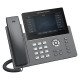 Grandstream Networks GRP2670 téléphone fixe Noir 12 lignes TFT Wifi